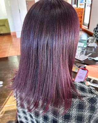 カラー 坂本 瑞季 🤍 髪質改善のヘアスタイル