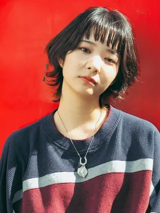 ミディアム パーマ セルフホワイトニング Ines渡辺リエのその他イメージ