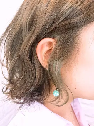 ショート カラー ヘアアレンジ SALOWIN Frente店所属・個室で似合わせ好印象 🧡外山弥千代のヘアスタイル