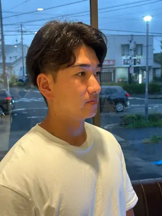 ショート 野尻 暖のヘアスタイル