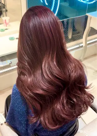 ロング カラー レイヤーカット 韓国風/yukinoのヘアスタイル