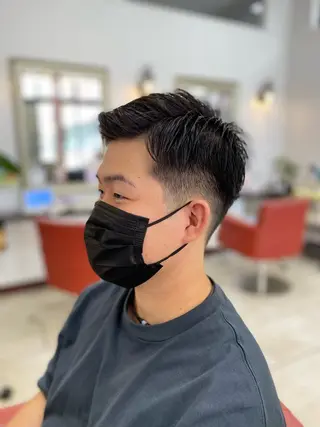 ショート メンズ 翠川 靖のヘアスタイル