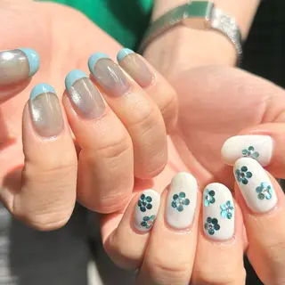 ネイル shine'an fuka🌿🫧のネイルデザイン