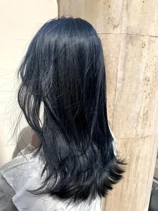 ロング カラー CHAINON所属・🤎HAZUKI🤎 ハイトーン✨のヘアスタイル