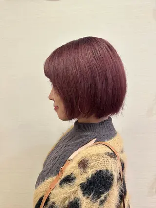 ミディアム コタロウ🐯 大通り 美容室のヘアスタイル