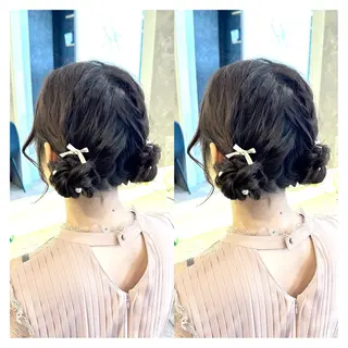 ミディアム 🖤kana/艶髪/ 韓国風暗髪カラー🖤のヘアスタイル