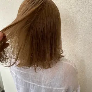 ミディアム ダメージレス◎東区/ 艶カラー💫/斉藤拓のヘアスタイル