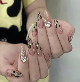 ネイル By moonネイル 🌷ワンホン/韓国風のネイルデザイン