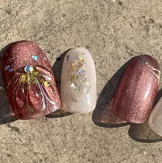 ネイル Seemly 千田町店所属・フラワーパラジェル 🌸シームリーエミのネイルデザイン