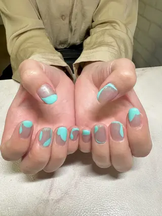 ミディアム チップ長さだし Chiaraのネイルデザイン