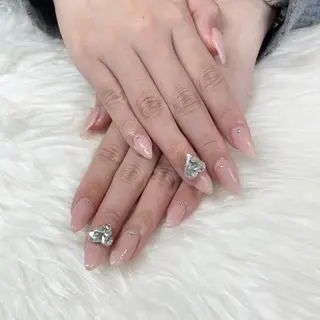 ロング see love gritterのネイルデザイン