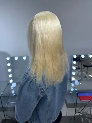 ミディアム 名古屋栄/PELE/ ブリーチ/asahiのヘアスタイル