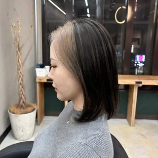 ミディアム カラー 🌟難波/EIGHT 副店長RIKOのヘアスタイル