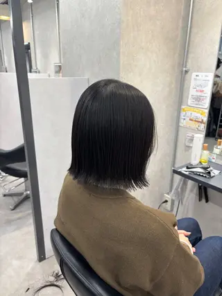 ミディアム カラー 【透明感カラー‎✨】 中島日菜のヘアスタイル