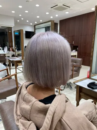 カラー ハイトーン/寒色系 カラー/Risa🌿のヘアスタイル