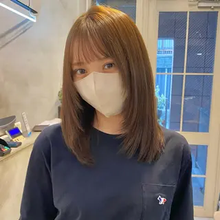 ミディアム カラー noa/ 渋谷のヘアスタイル