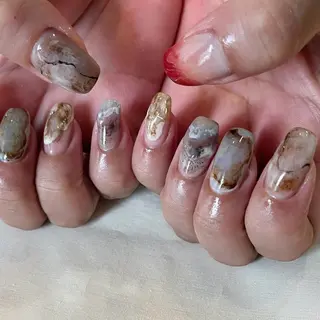 ネイル Trico Antique所属・岩本 杏のネイルデザイン