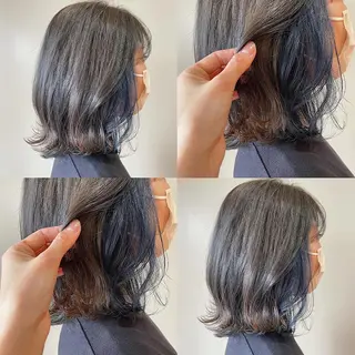 ミディアム Maria Satoのヘアスタイル