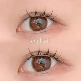 マツエク・マツパ まつげパーマ・マツエク・アイブロウ専門店Anna eyelash広瀬通店所属・🌿 佐藤 莉奈のマツエク・マツパデザイン