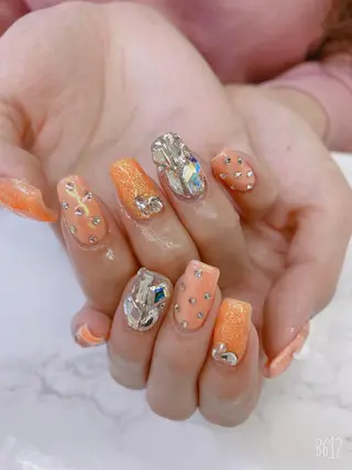 ミディアム JNA認定講師🌸 RIEのネイルデザイン