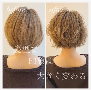 ショート ショート、ボブ特化 長島智彦のヘアスタイル