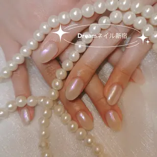 ネイル フィルイン、長さ出し 深爪矯正のネイルデザイン