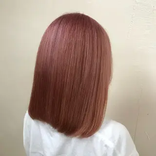 ロング カラー 暖色🩷透明感カラー ♡Maika♡のヘアスタイル