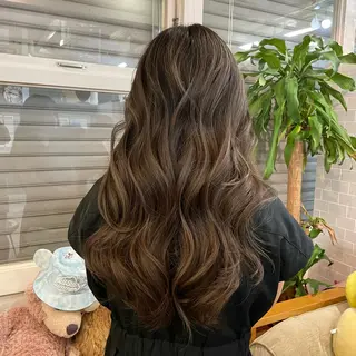 ロング カラー 犬飼 幸志のヘアスタイル