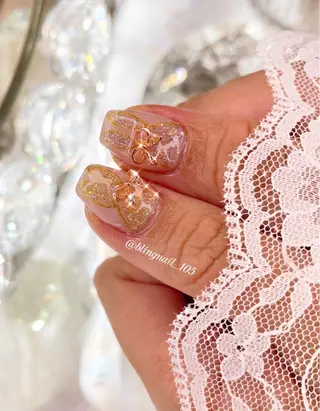 ネイル 23時まで❤︎韓国、 ワンホンネイルのネイルデザイン