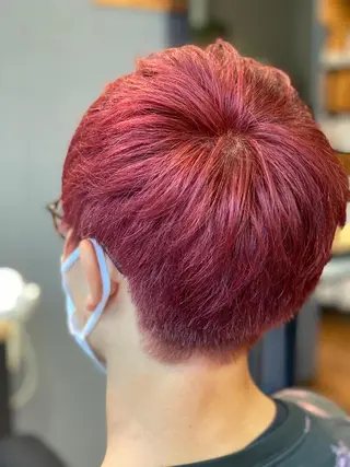 ショート カラー メンズ &g share salon所属・荒神寛人@ 育毛スパ専門美容師のヘアスタイル