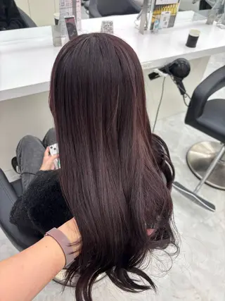 カラー かわいい艶髪🤍 れいな🤍のヘアスタイル