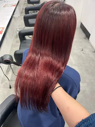 ロング カラー みう/仙台/暖色/ 艶髪/顔周りカット/のヘアスタイル