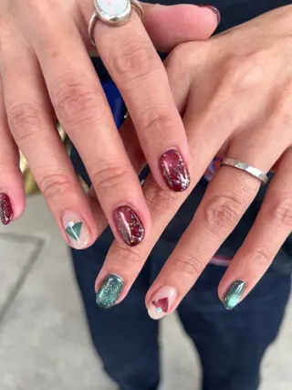 ネイル Ri.nail オクマトモカのネイルデザイン