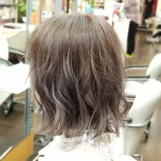 ミディアム 植田 /エクステ /ブリーチ/髪質改善のヘアスタイル