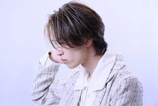 カラー メンズ 💙垢抜け/モテヘア KEISHO🩶のヘアスタイル