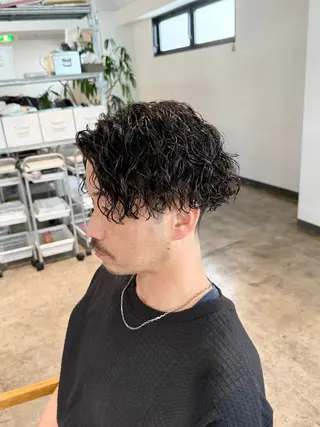 パーマ メンズ 骨格補正施術/メンズ 専門美容師/YUYAのヘアスタイル