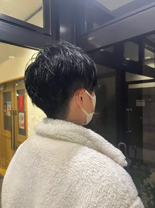 ショート メンズ ヤマダレナ/個室/ 透明感艶カラー😽✨のヘアスタイル