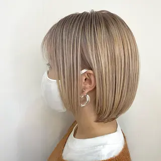 ショート カラー 🪭risa 暖色/レイヤー🪭のヘアスタイル