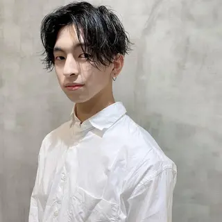 ショート パーマ メンズ ill副店長 立和田純也のヘアスタイル