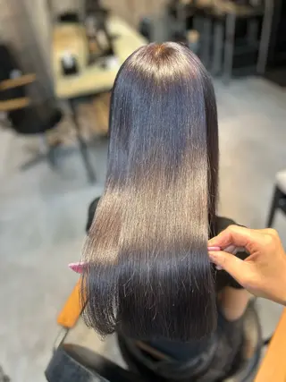 ロング 🌷ブリーチ縮毛矯正 /mina🌷のヘアスタイル