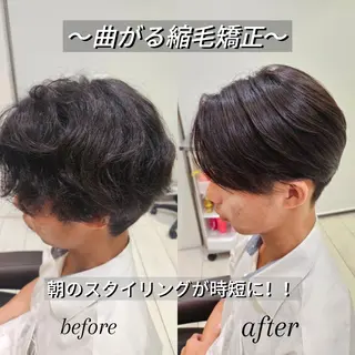 メンズ パーマ パーマ/縮毛矯正/ 韓国ヘア/副店長和田のヘアスタイル