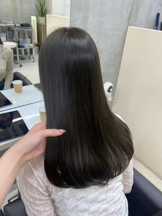 セミロング 透明感color♡ Ibukiのヘアスタイル