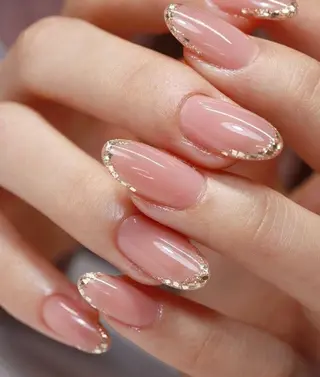 ネイル Amandine所属・渋谷/4週間取れない フィルイン/パラのネイルデザイン