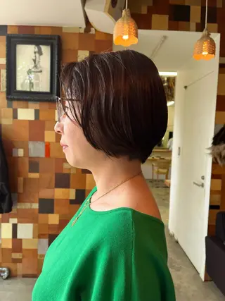 ショート Kisai  BUZZ所属・波多野 芽衣のヘアスタイル