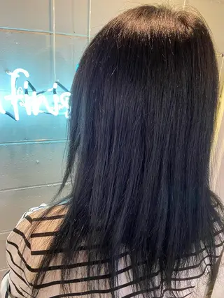 セミロング カラー 久米 治仁のヘアスタイル