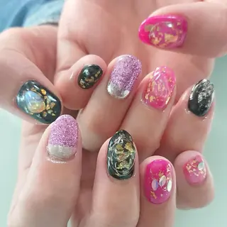 ネイル QULEONAIL所属・大城 裕麻のネイルデザイン