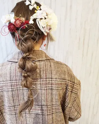 ヘアアレンジ EARTH 池田　雄太のヘアスタイル