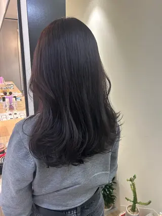 ロング カラー hub hair レイヤー/透明感のヘアスタイル