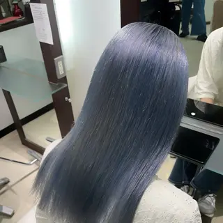 カラー ブリーチ/ハイトーン ボブ🐥HIYORIのヘアスタイル