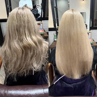 ロング ✨髪質改善✨ 縮毛矯正/佐藤恵太のヘアスタイル